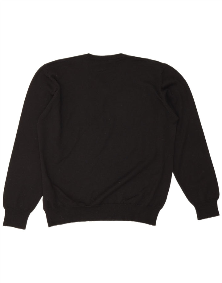 Carrera Pull col V pour homme 2XL Noir Laine