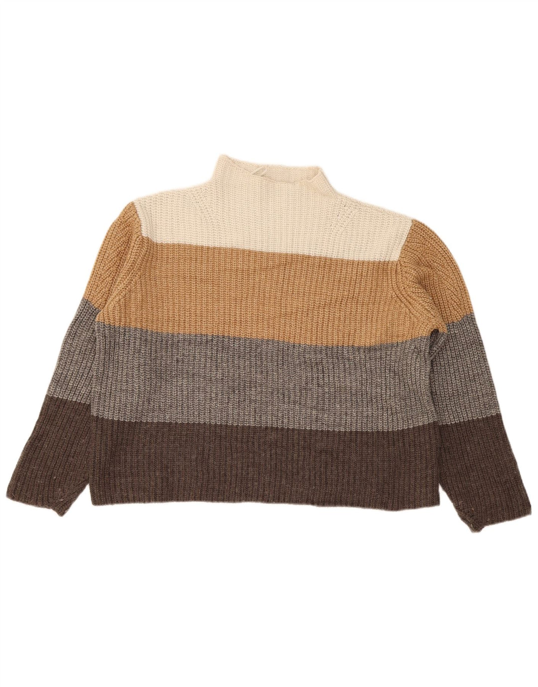 Marks & Spencer Pull col roulé pour femme UK 16 Large Multicolore