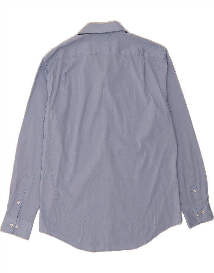 TOMMY HILFIGER Mens Athletic Fit  Shirt Size 16 1/2 Large Blue Vintage Tommy Hilfiger and Second-Hand Tommy Hilfiger from Messina Hembry 