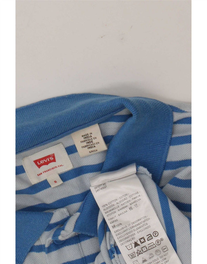 Levi's Polo Homme Small Bleu Rayé Coton