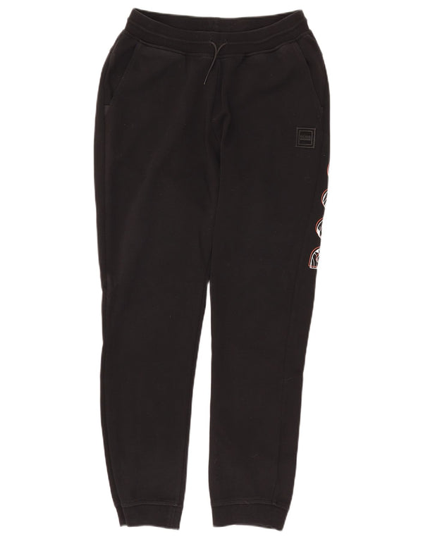Hugo Boss Pantalon de survêtement graphique pour garçon 13-14 ans Noir Coton