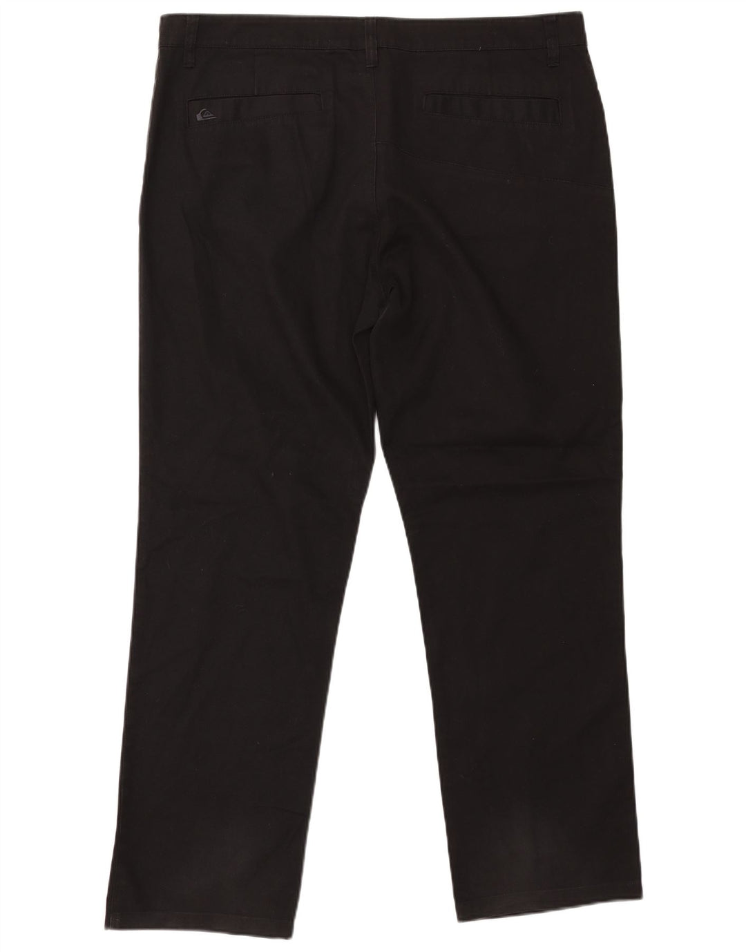 QUIKSILVER Pantalon Chino Droit Homme W38 L31 Noir Polyester