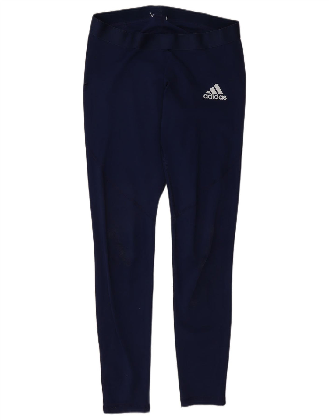 Adidas Leggings Femme UK 14 Bleu Marine Moyen