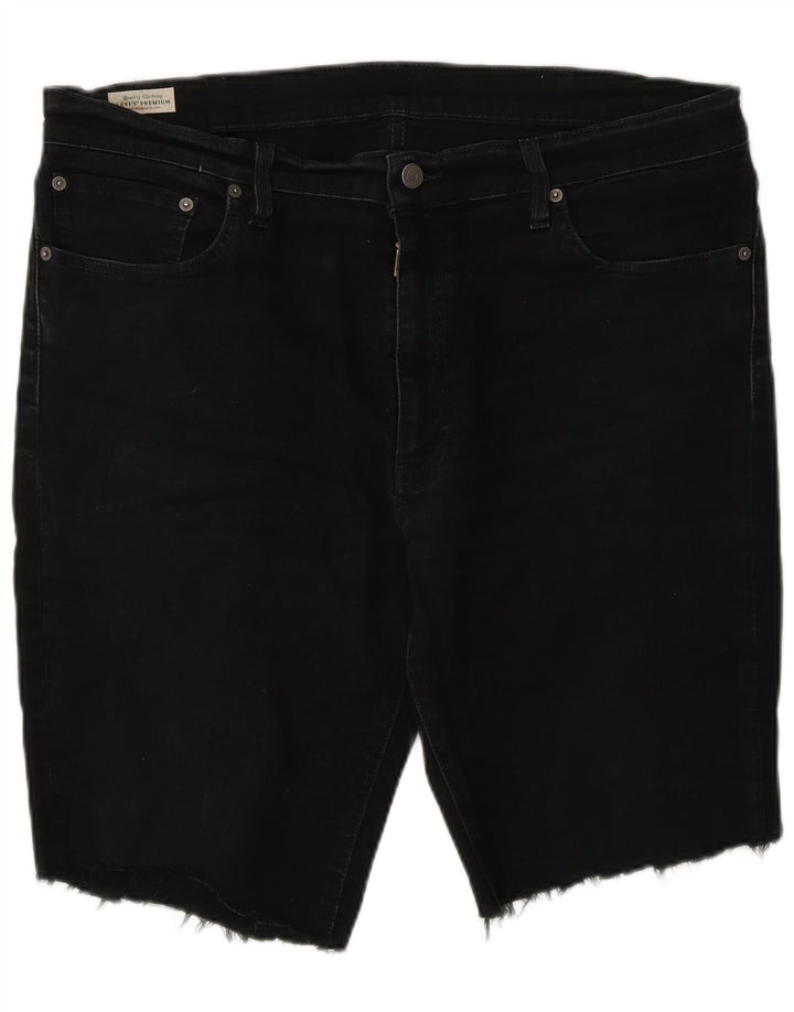 Levi's Short en Jean 511 W38 XL Homme Noir Coton