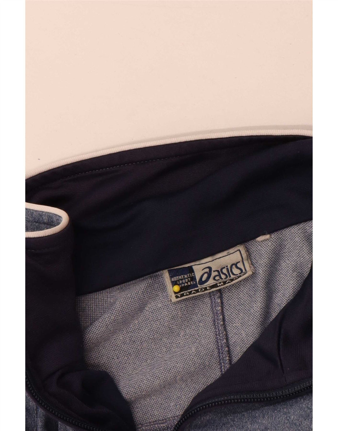 Asics Veste de Survêtement Homme Bleu Moyen Colourblock