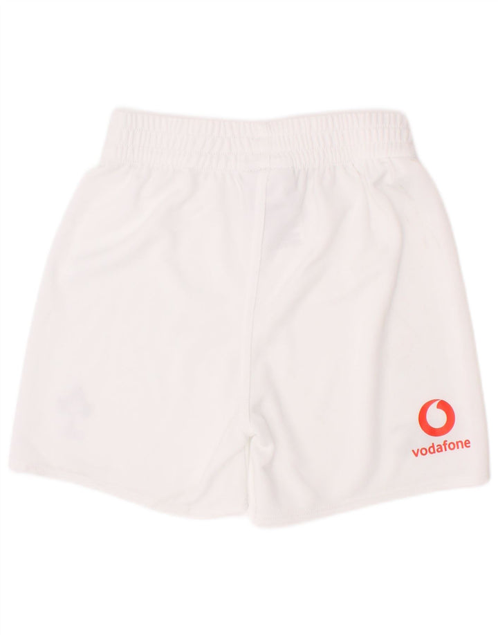 Canterbury Short de sport graphique IRFU pour garçon 3-4 ans Blanc Polyester
