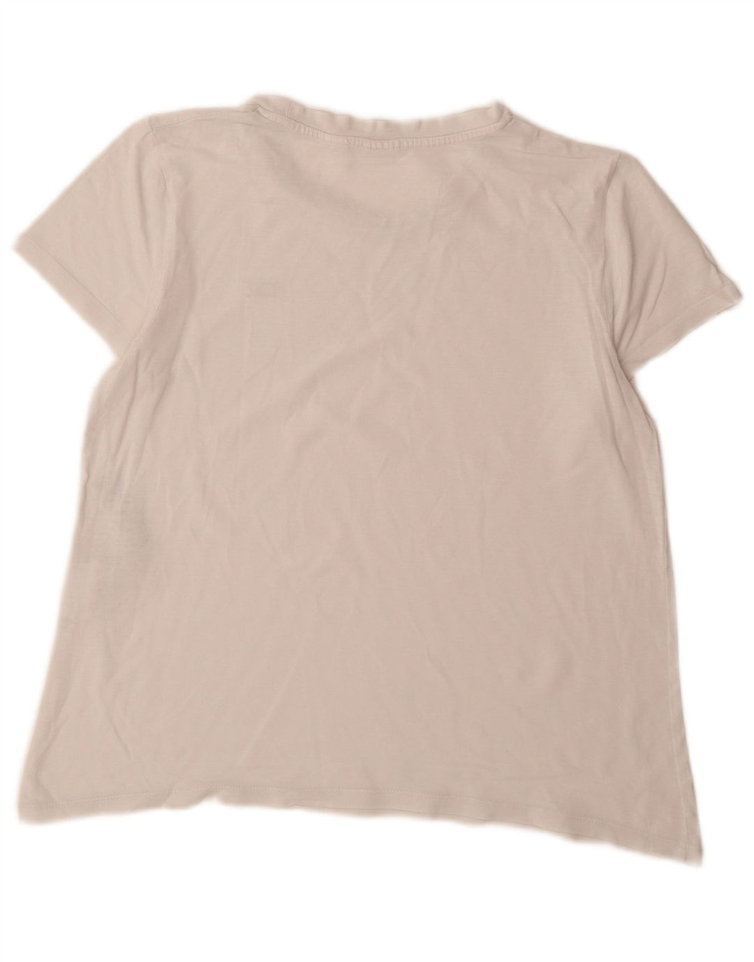 Levi's T-Shirt Femme UK 14 Blanc Moyen Coton