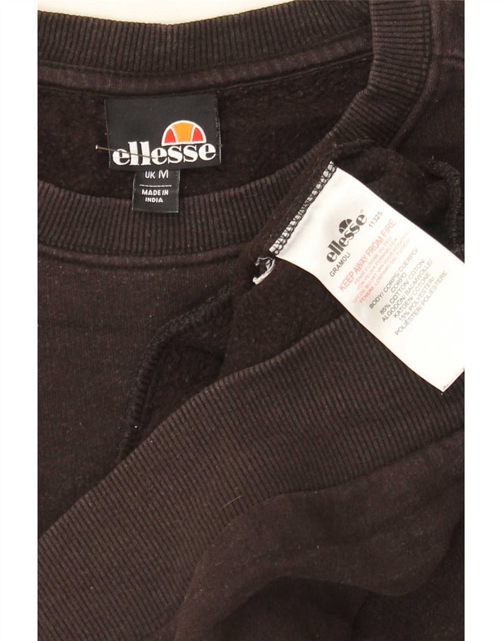 Ellesse Sweat-Shirt Homme Marron Moyen Coton