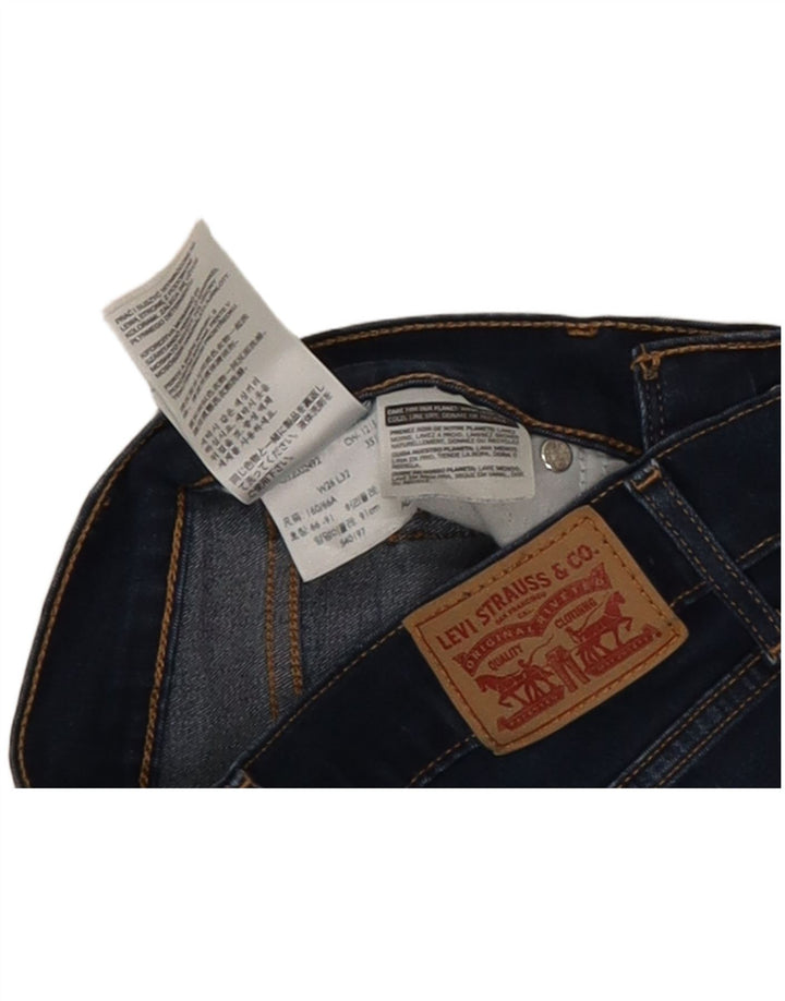 Levi's Jean Bootcut 715 Femme W26 L27 Bleu Marine Coton