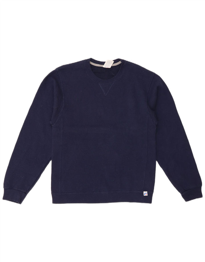 RUSSELL ATHLETIC Sweat-Shirt Homme Petit Bleu Marine Coton