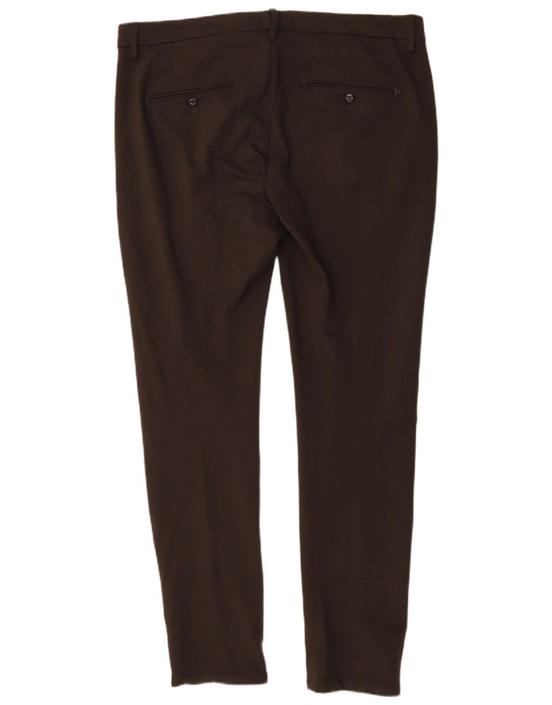 Dondup Pantalon décontracté skinny pour homme W38 L33 Marron Viscose