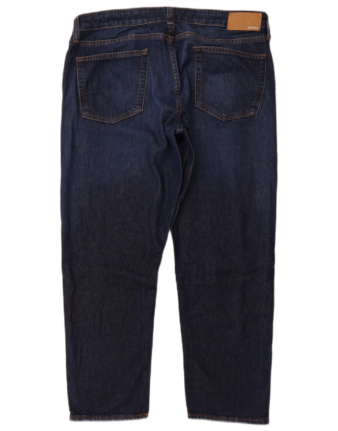 BONOBOS Homme W34 L28 Bleu Marine Coton