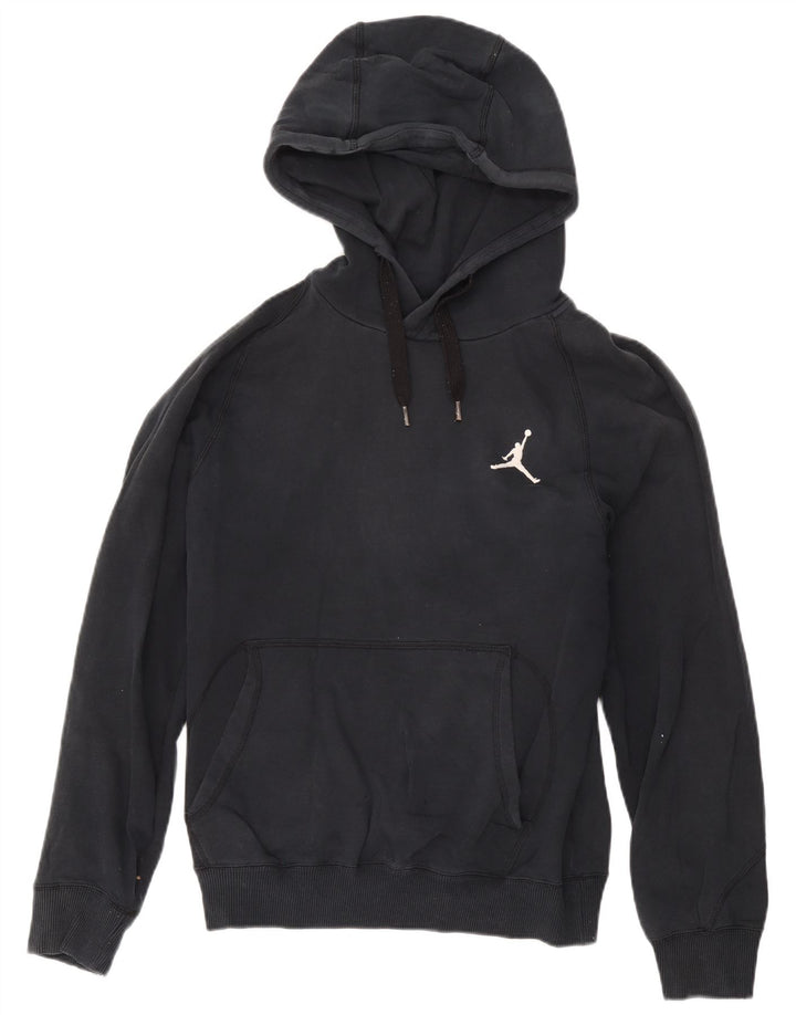 Jordan Pull à capuche pour homme Petit coton bleu marine