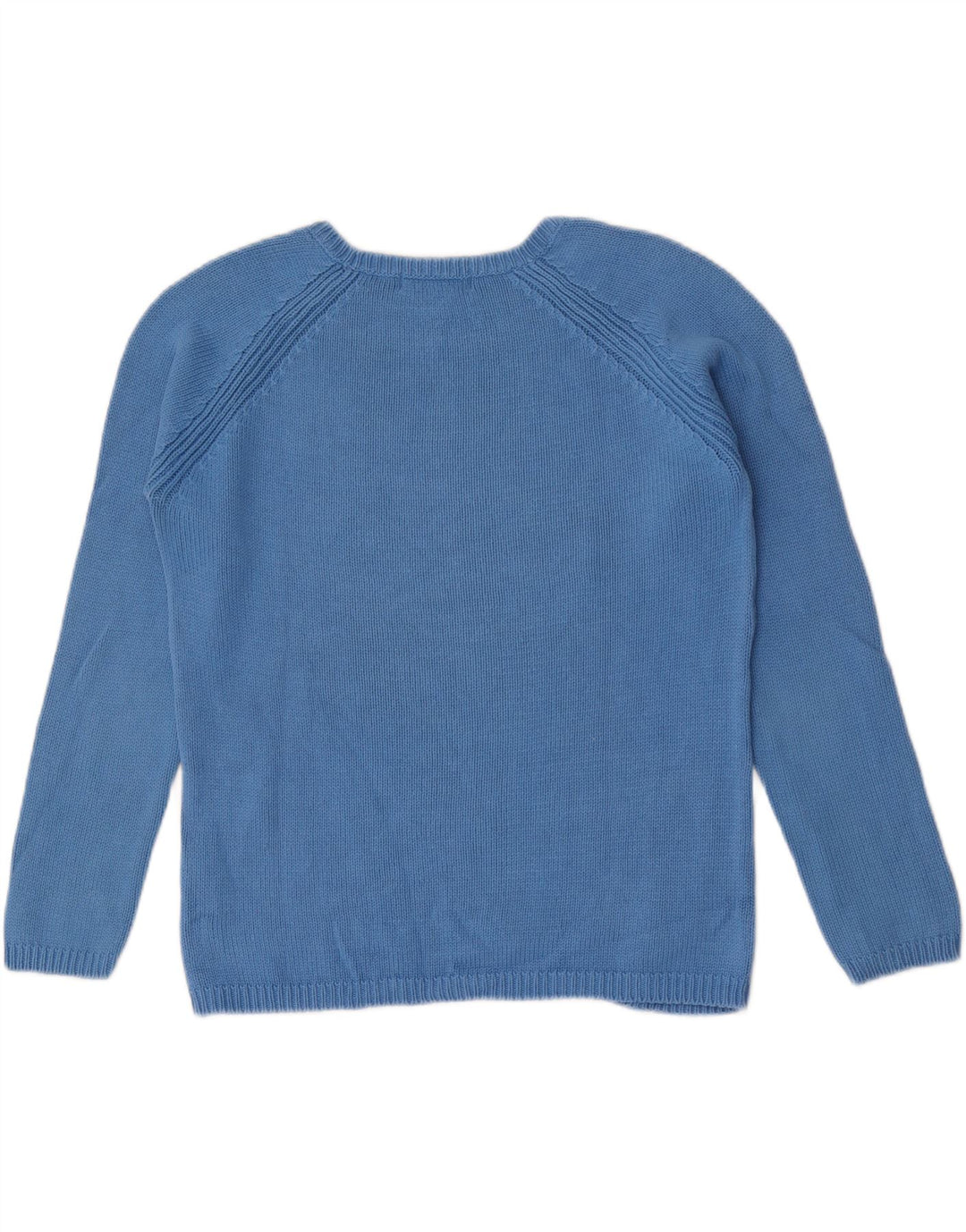 Marks & Spencer Pull surdimensionné à col bateau pour femme UK 10 Petit Bleu