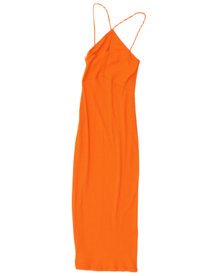 Zara Robe moulante pour femme UK 10 Small Orange