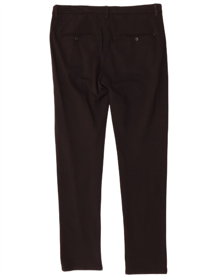 Dondup Pantalon Chino Slim Homme W36 L34 Noir Viscose