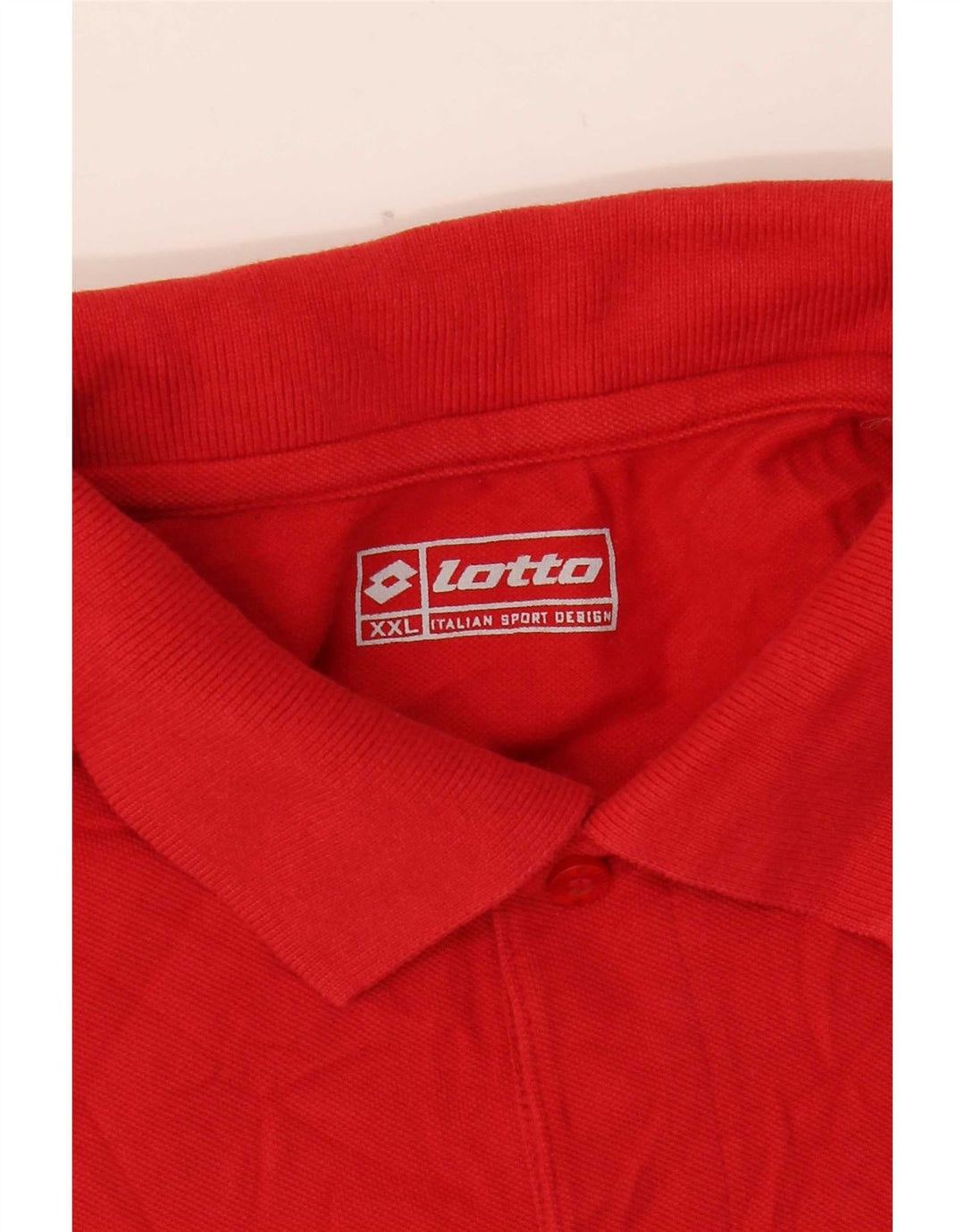 Lotto Polo Homme 2XL Rouge