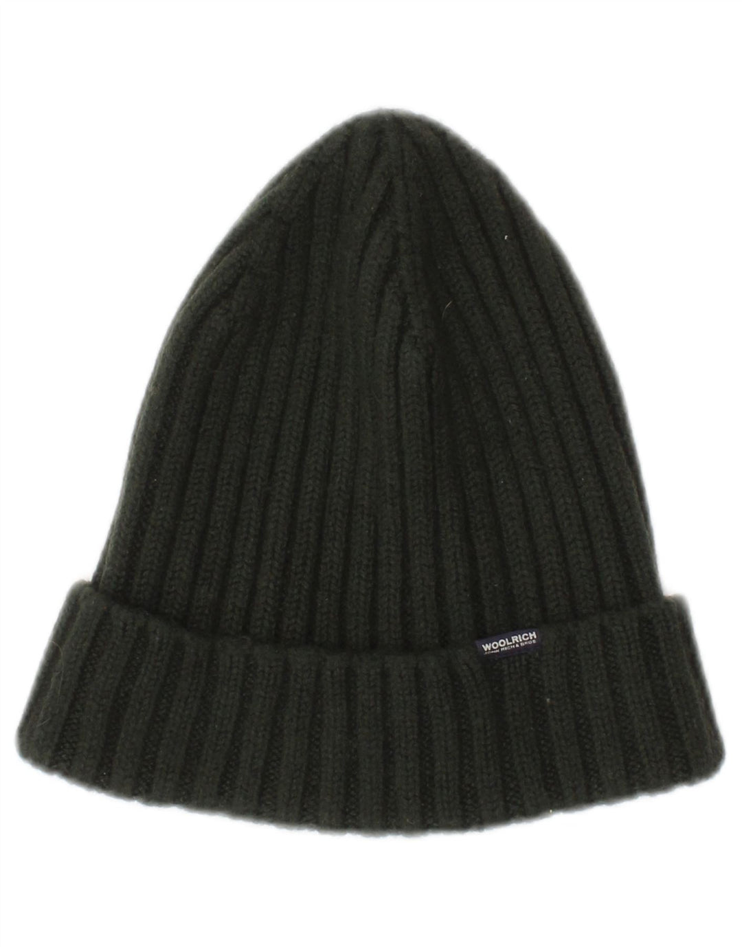 Woolrich Bonnet en tricot pour femme en laine verte
