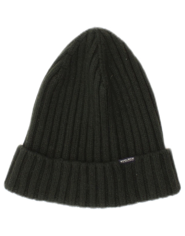 Woolrich Bonnet en tricot pour femme en laine verte