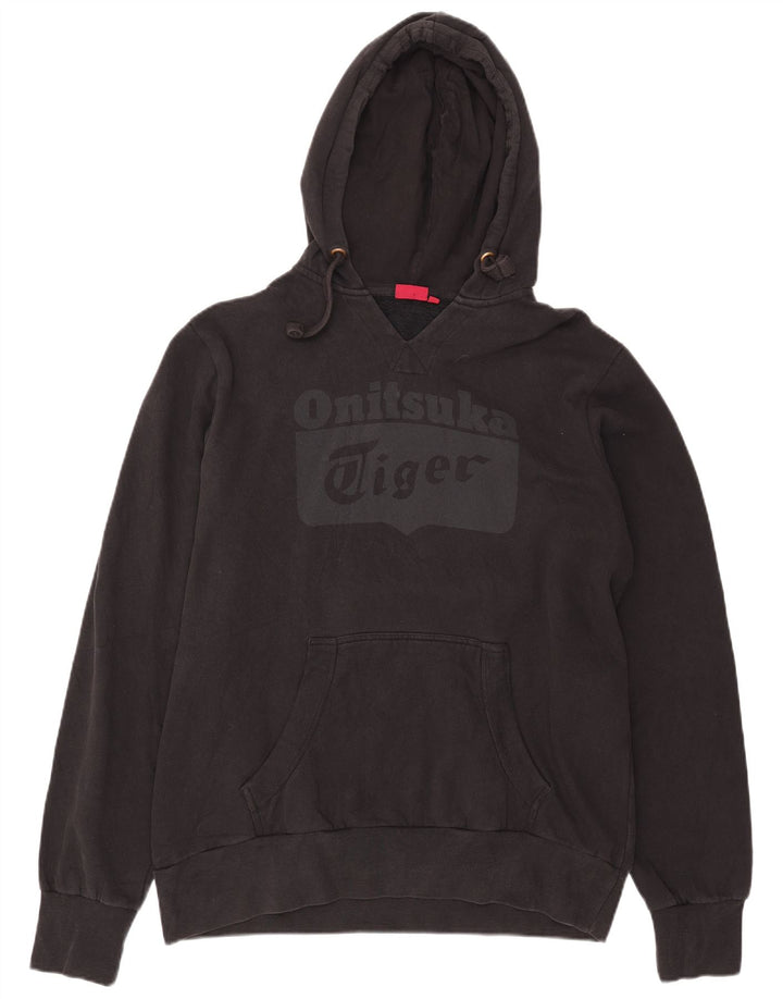 Pull à capuche graphique pour hommes 2XL en coton noir