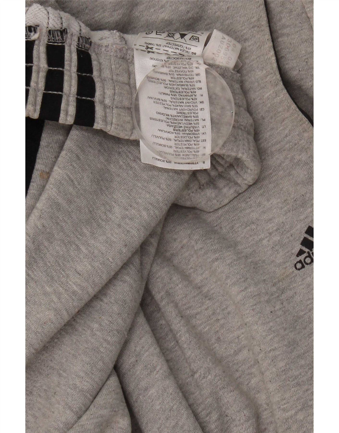 Adidas Pantalon de survêtement pour homme 2XL Gris Coton