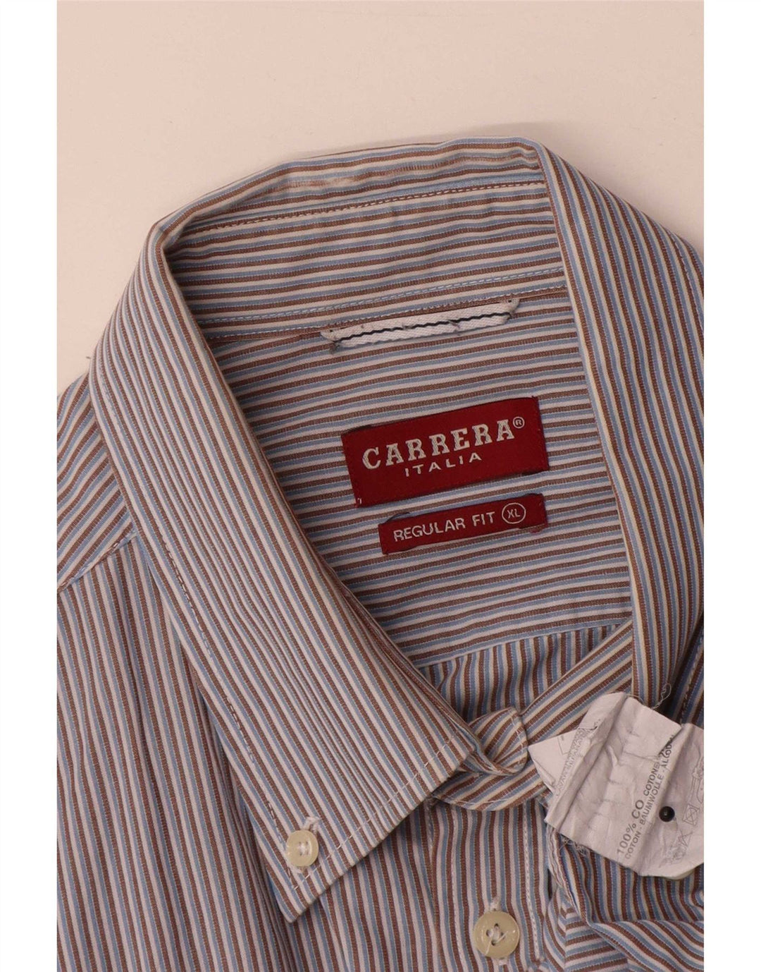 Carrera Chemise Regular Fit XL en coton à fines rayures pour homme