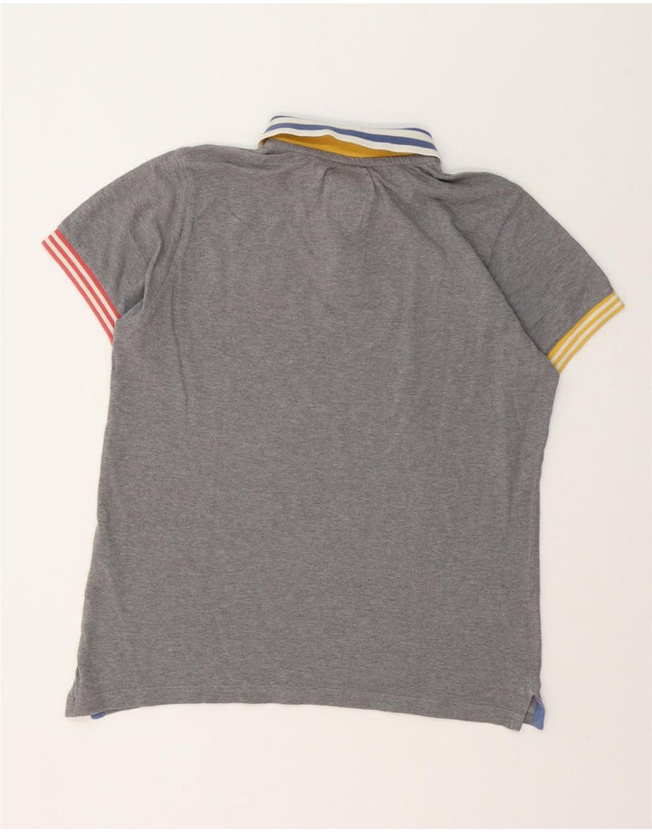North Sails Polo Rugby Homme Petit Gris Coton