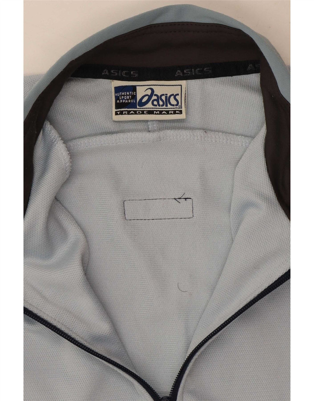 Asics Veste de survêtement pour femme UK 12 Bleu moyen