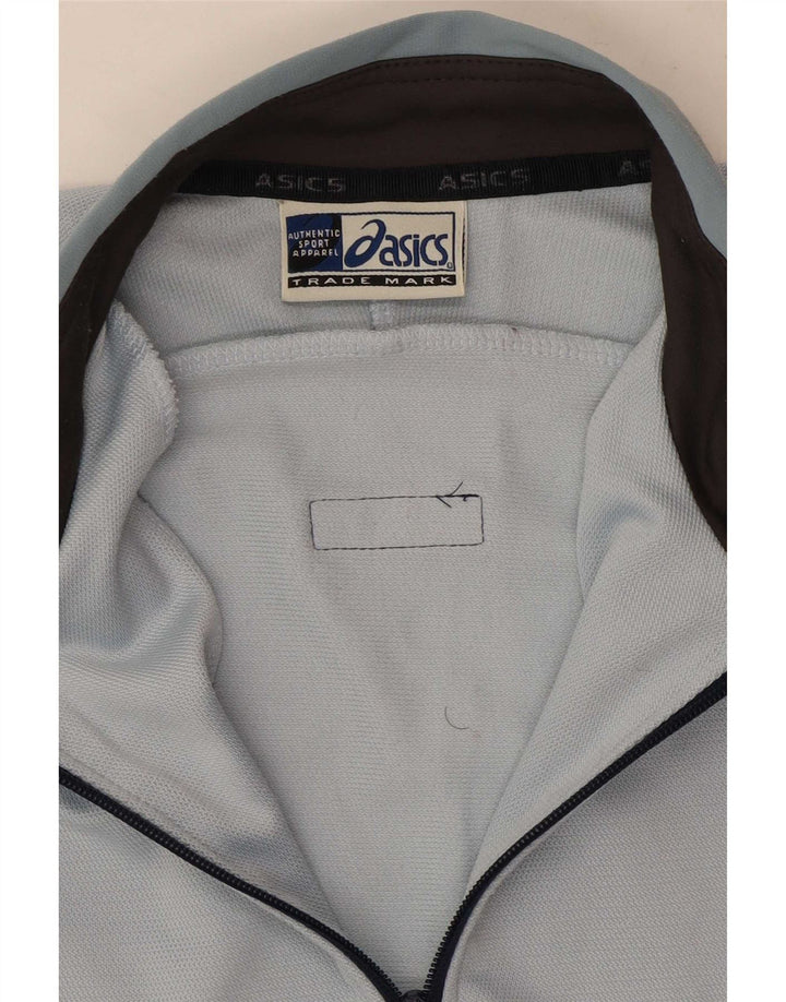 Asics Veste de survêtement pour femme UK 12 Bleu moyen
