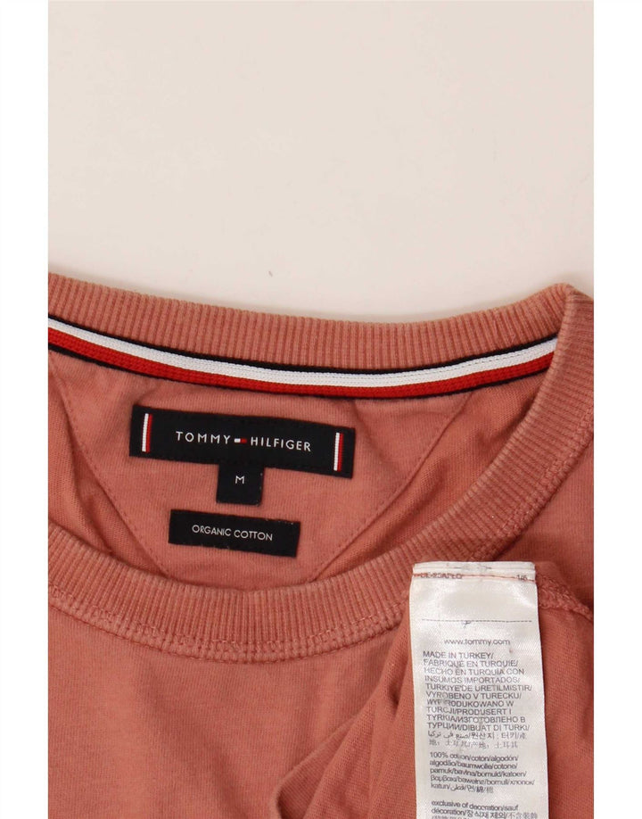 Tommy Hilfiger T-Shirt Homme Marron Moyen Coton