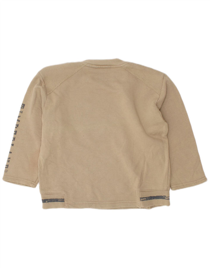 Timberland Sweat-shirt graphique pour garçon 2-3 ans en coton beige