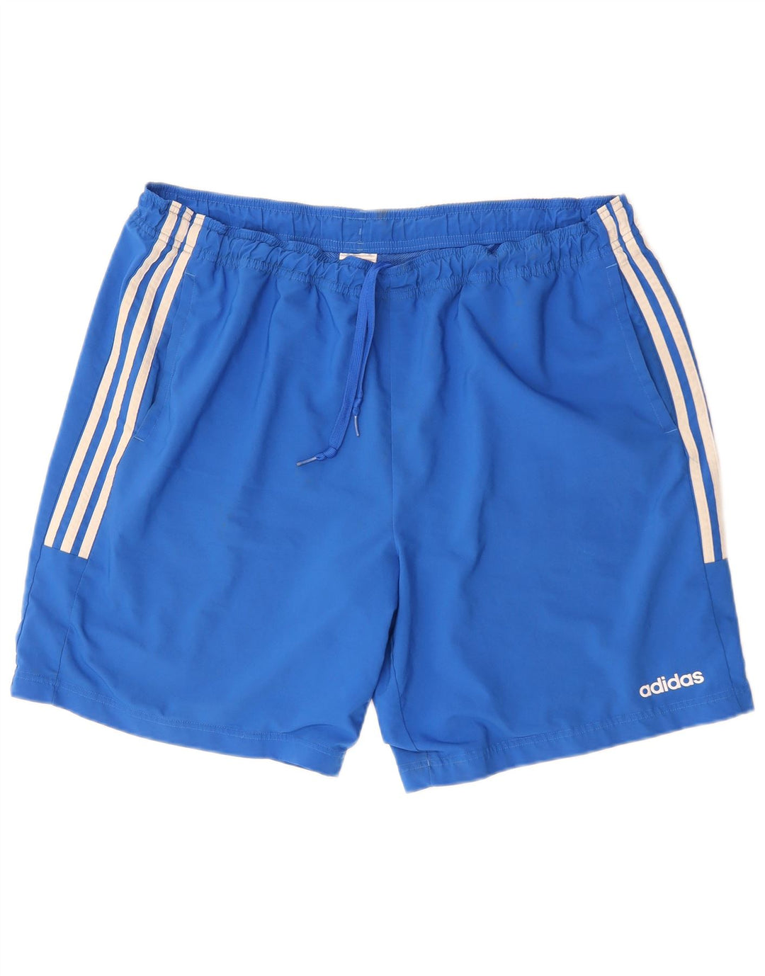 Adidas Short de sport pour homme XL Bleu Polyester