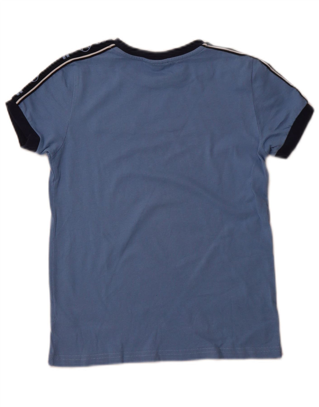 ELLESSE T-Shirt Graphique Garçon 8-9 ans Bleu Coton