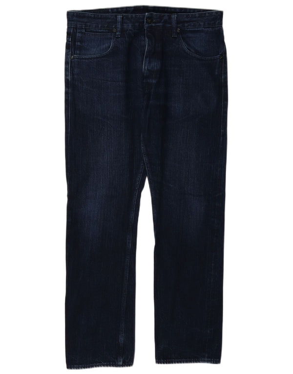 G-Star Jean droit homme W33 L32 bleu coton