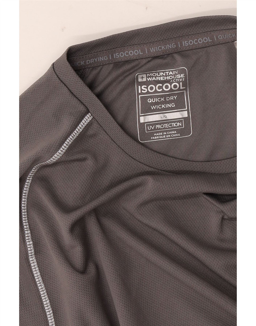 MOUNTAIN WAREHOUSE T-Shirt IsoCool Homme Grand Gris