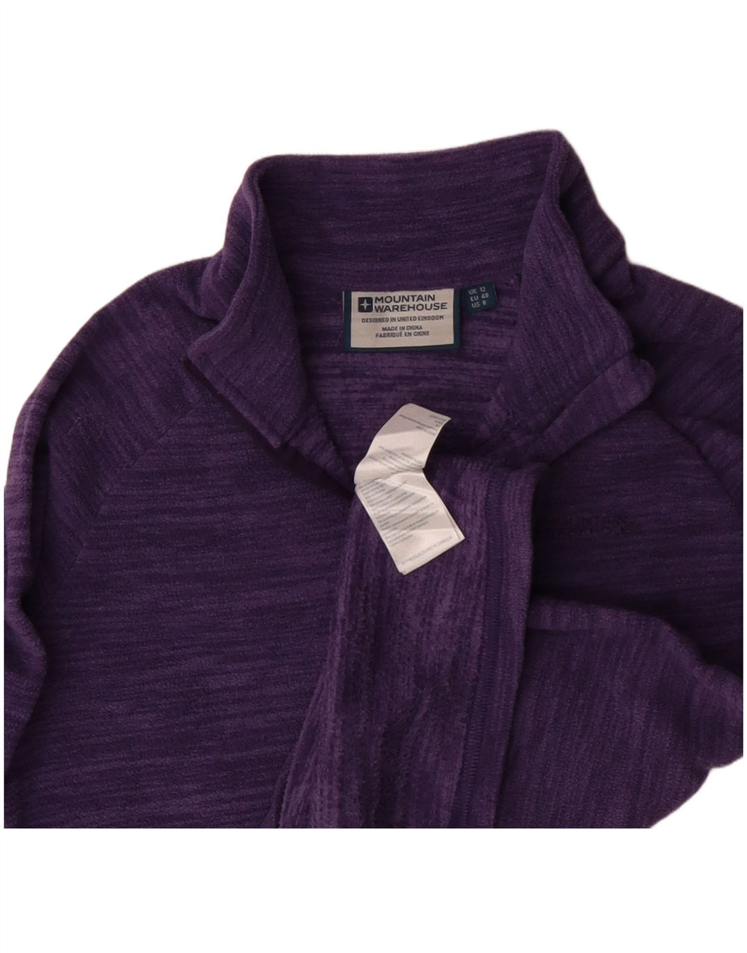 Mountain Warehouse Pull polaire pour femme UK 12 Violet moyen Polyester