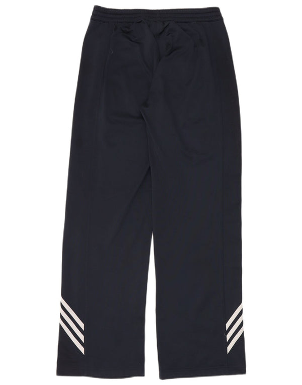 Adidas Pantalon de survêtement pour femme UK 14 Bleu marine moyen Polyester