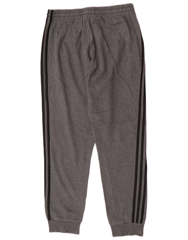 Adidas Pantalon de survêtement pour homme en coton gris Taille L