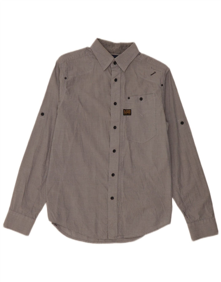 G-Star Chemise Homme Gris Moyen Coton
