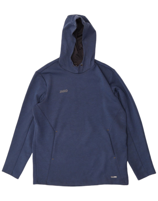 Jako Pull à capuche pour homme XL Bleu marine Polyester