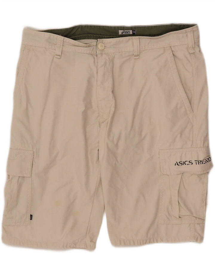 Asics Short Cargo Homme IT 56 3XL W40 Coton Beige