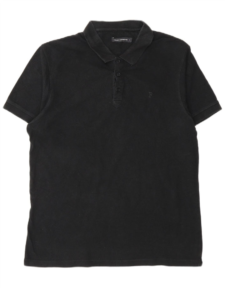 French Connection Polo Homme Grand Noir
