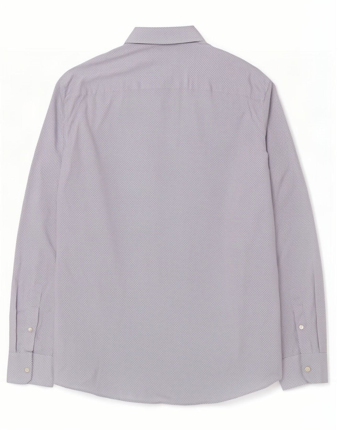 Benetton Chemise Homme Bleu Moyen Taché