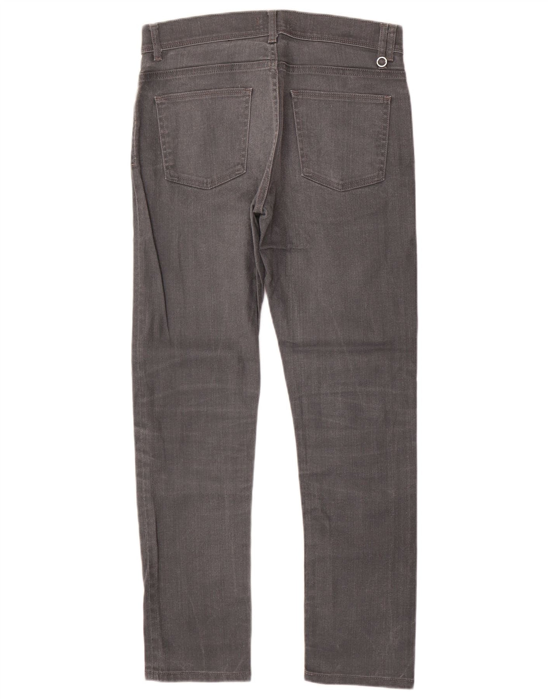 Zara Jean Slim Homme EU 42 Large W32 L30 Gris Coton