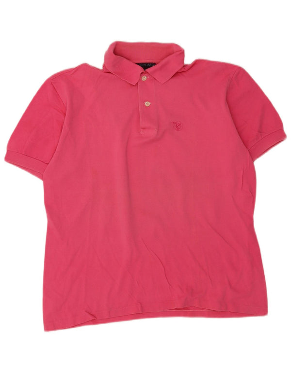 Polo Gymnasium Homme Rose Moyen