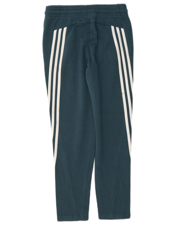 Adidas Pantalon de Survêtement Garçon 11-12 ans Vert Coton