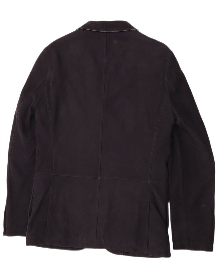 Ermenegildo Zegna Veste Blazer 2 Boutons Homme IT 48 Bleu Marine Moyen Classi