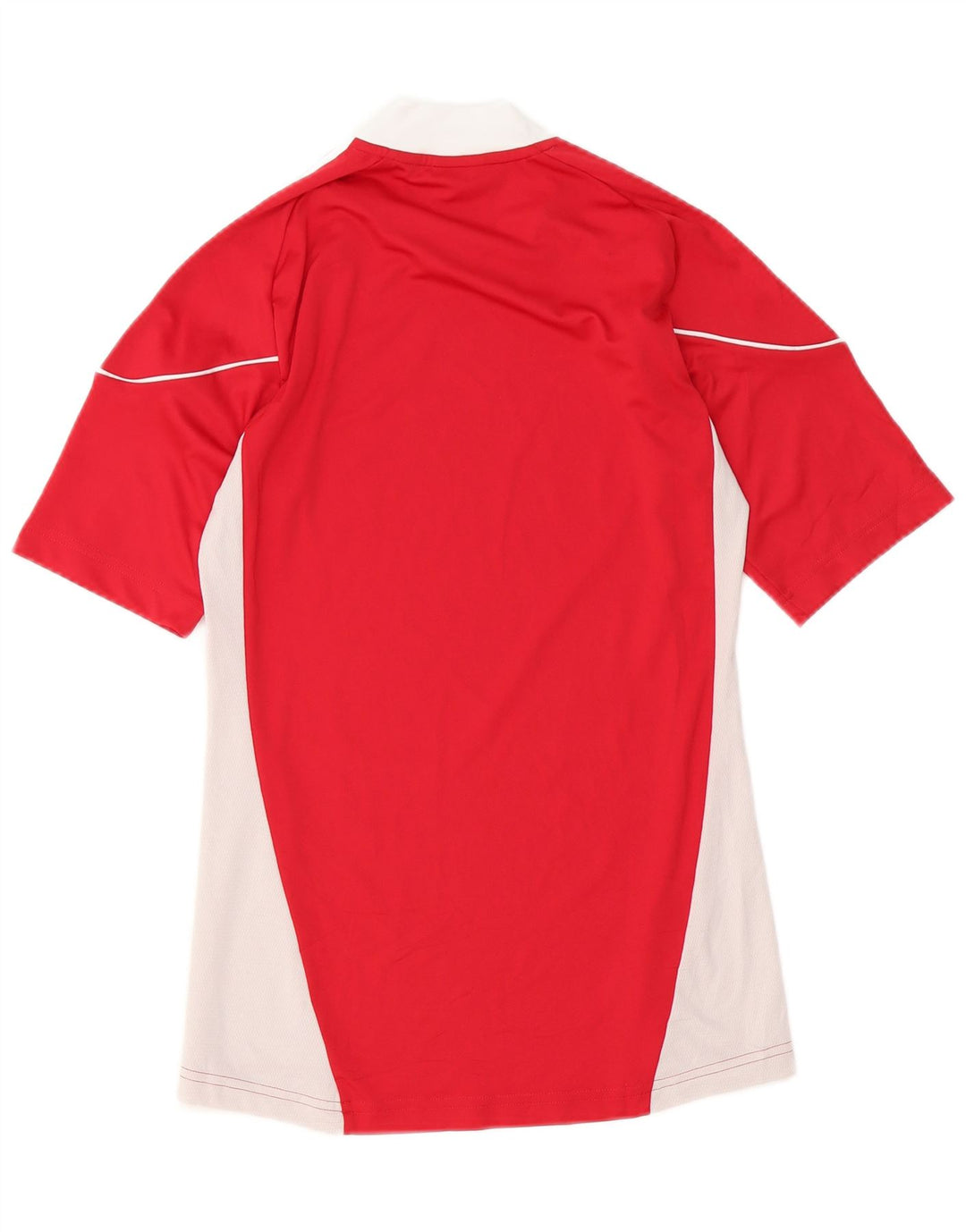Adidas Hommes Climacool T-Shirt Top XS Rouge Colorblock Polyester