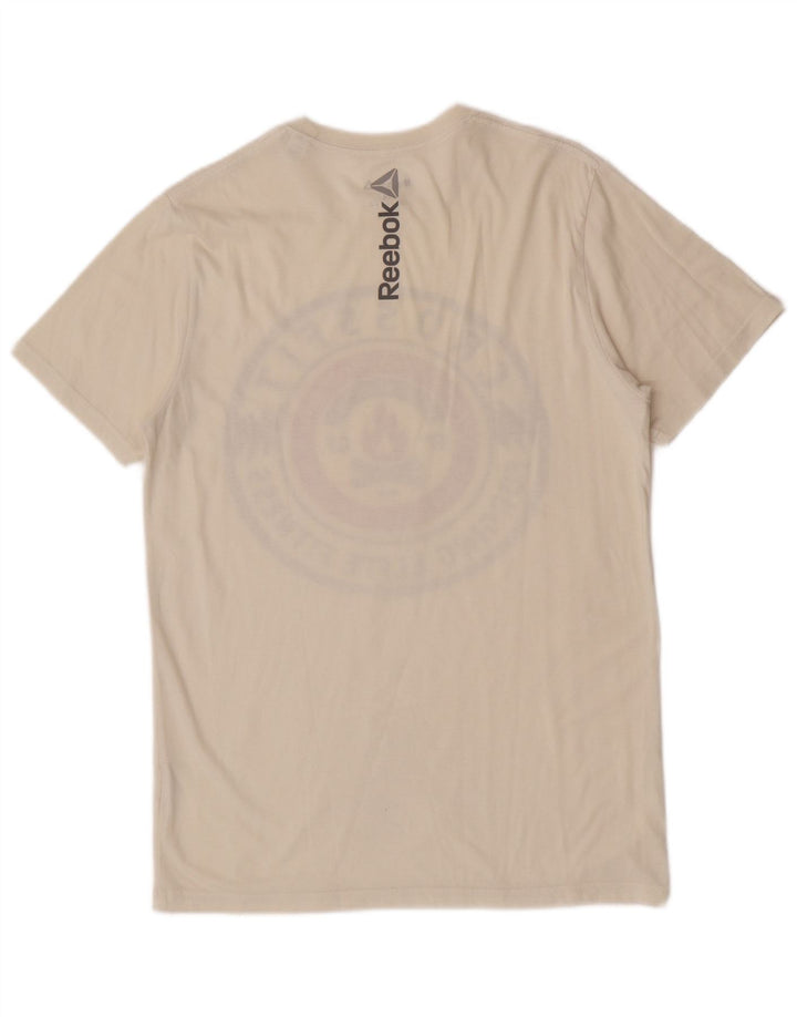 Reebok Tee-Shirt Graphic Homme Blanc Moyen