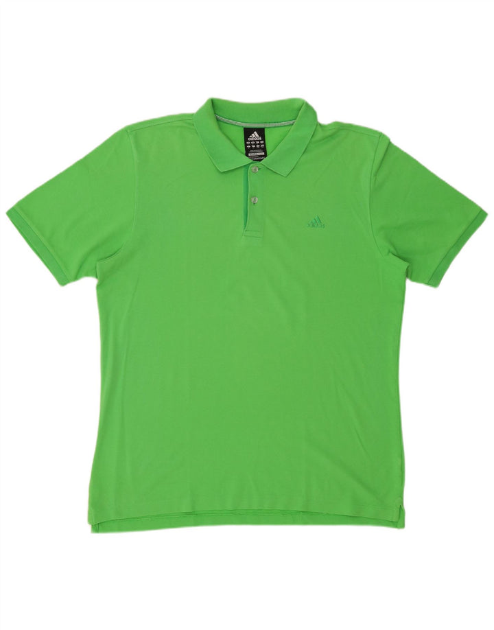 ADIDAS Polo Clima 365 Homme Vert Taille L